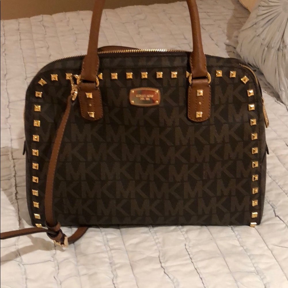 Authentic Micheal kors brief case